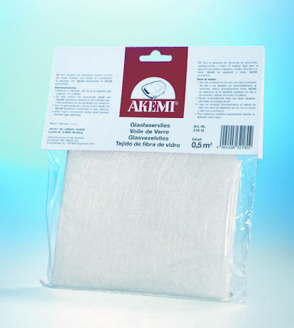 AKEMI Glasfaservlies (1 qm)