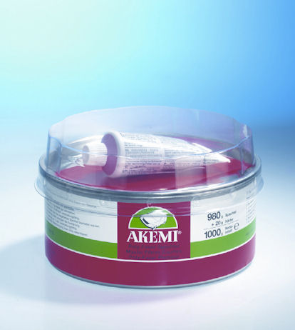 AKEMI Poly-Faser Spachtel + Härter (250 g)